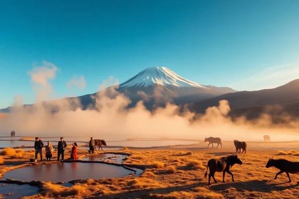 Featured image for Parque Nacional Sajama: termas, volcanes y comunidades: Guía Esencial de Viaje – Volcanes, Aguas Termales y Encuentros Ancestrales — Parques Nacionales