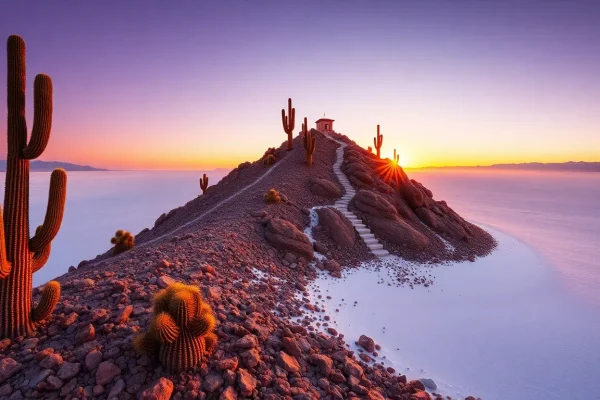 Featured image for Isla Incahuasi: cactus, senderos y acceso – Guía Completa para Explorar el Corazón del Salar de Uyuni — Naturaleza