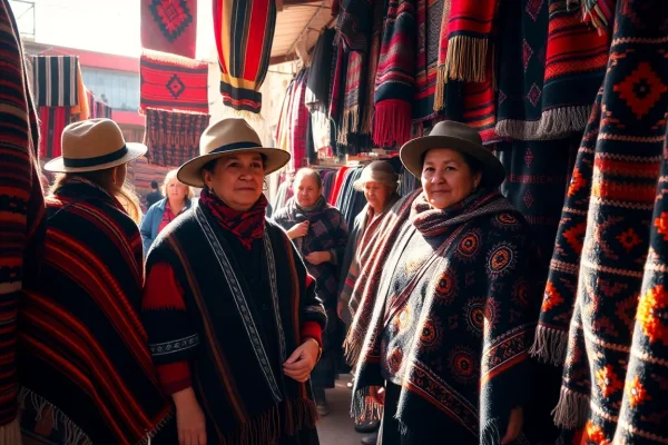 Featured image for Textiles bolivianos: guía de mercados, técnicas ancestrales y comunidades tejedoras – El viaje definitivo al corazón del tejido andino — Cultura