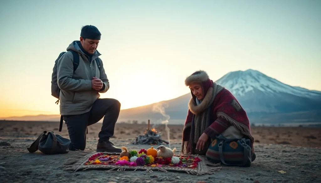 Featured image for Rituales andinos para viajeros: ch'alla, ofrendas a la Pachamama y participación respetuosa – Guía esencial para conectar con la cosmovisión ancestral — Cultura