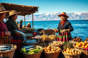 Gastronomía del Lago Titicaca: platos, ingredientes y mercados lacustres: Guía Completa para Saborear el Altiplano